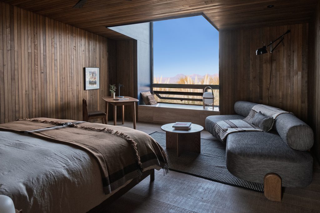 Guest room with view
