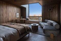 Guest room with view