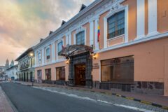 Ecuador – Quito – Accommodation – Patio Andaluz – facade