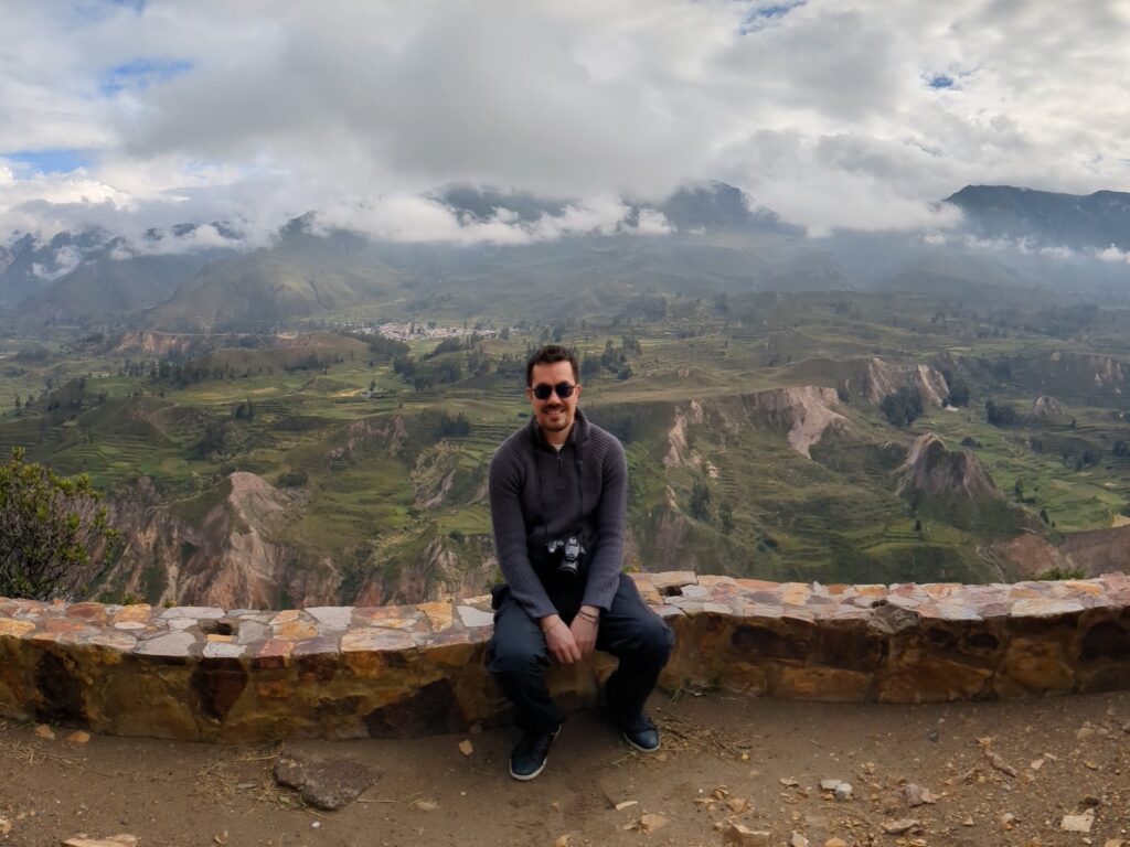 Gary tombs Colca Canyon