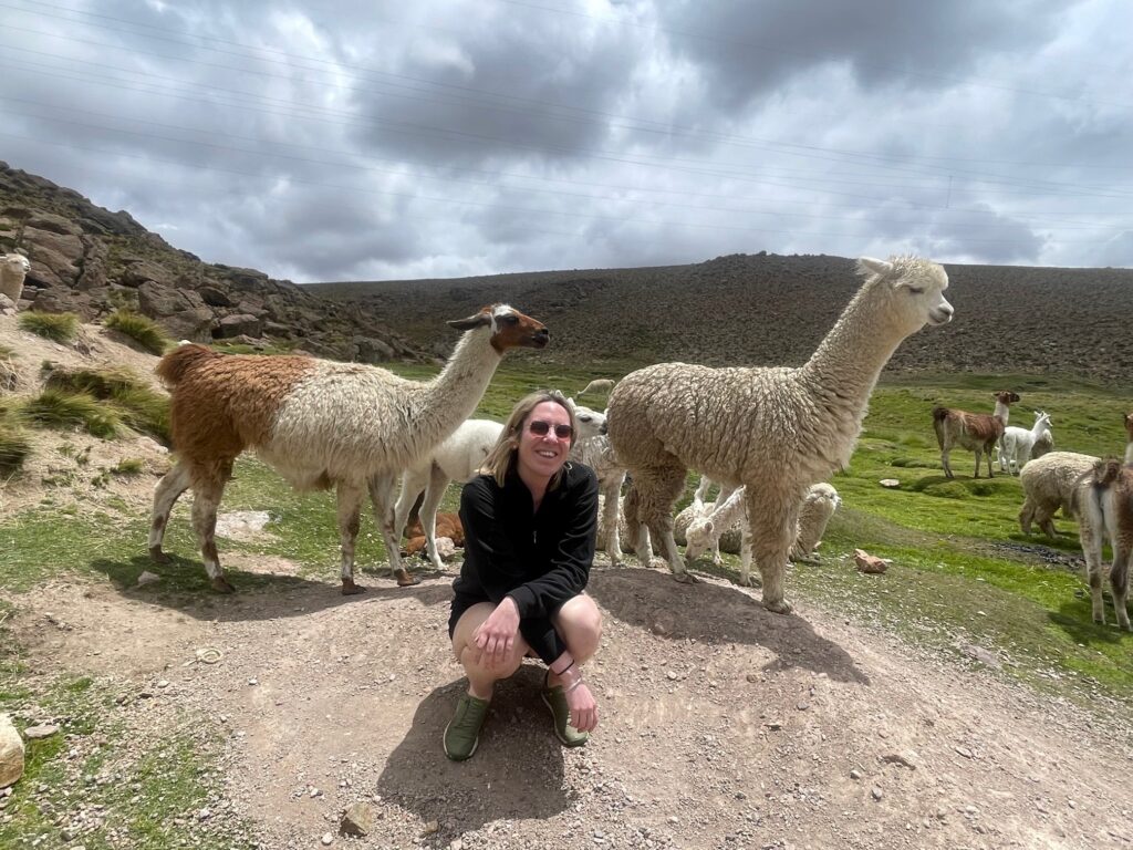 Heloise Buxton in Peru
