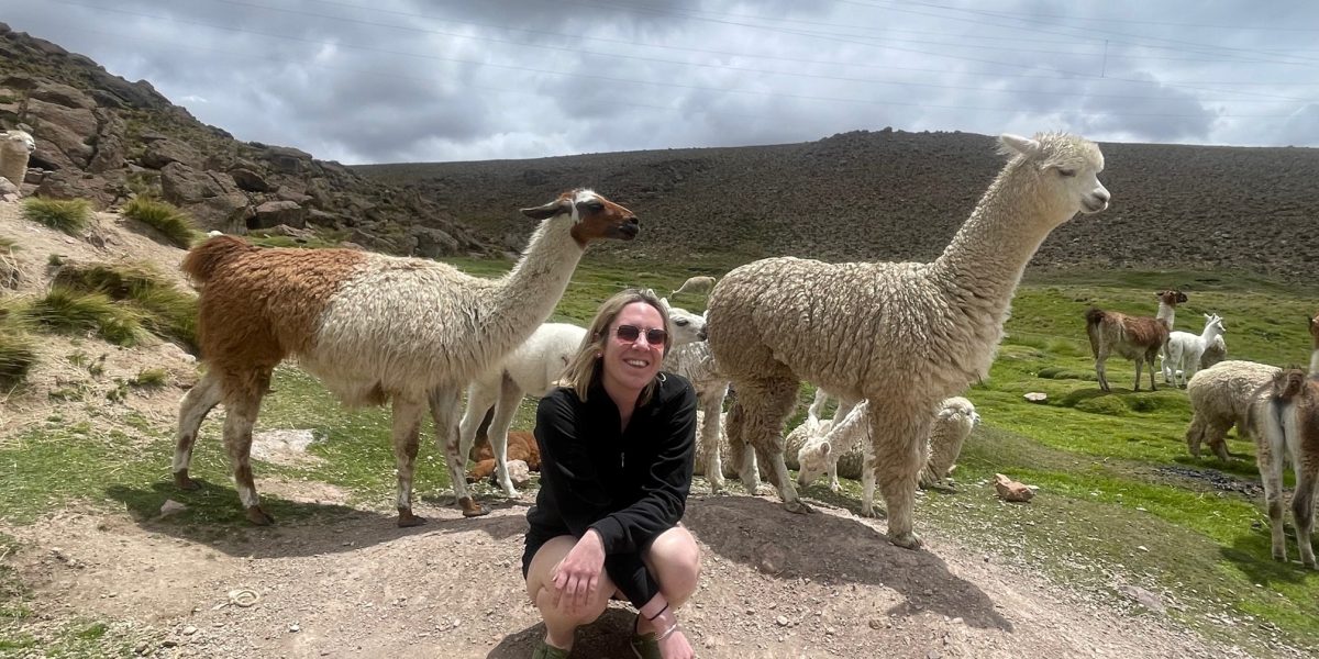 Heloise Buxton in Peru
