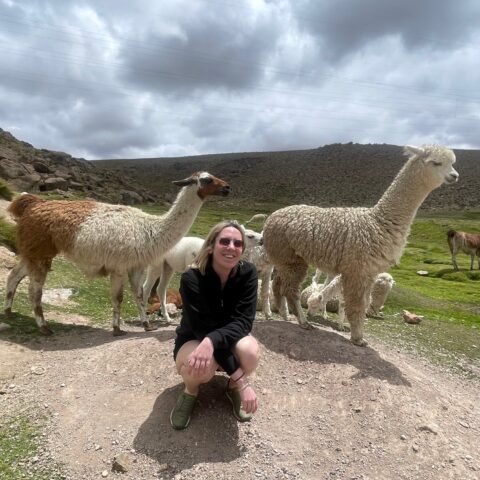 Heloise Buxton in Peru