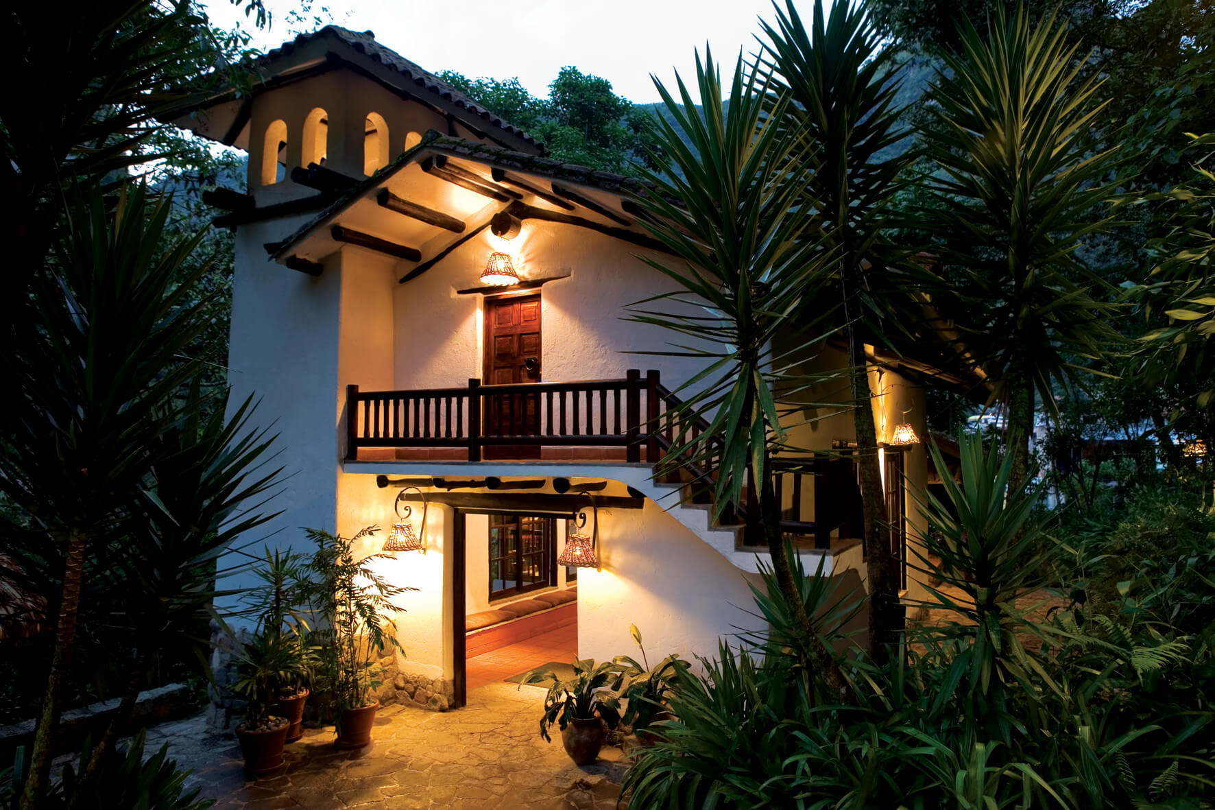 Exterior of Inkaterra Machu Picchu