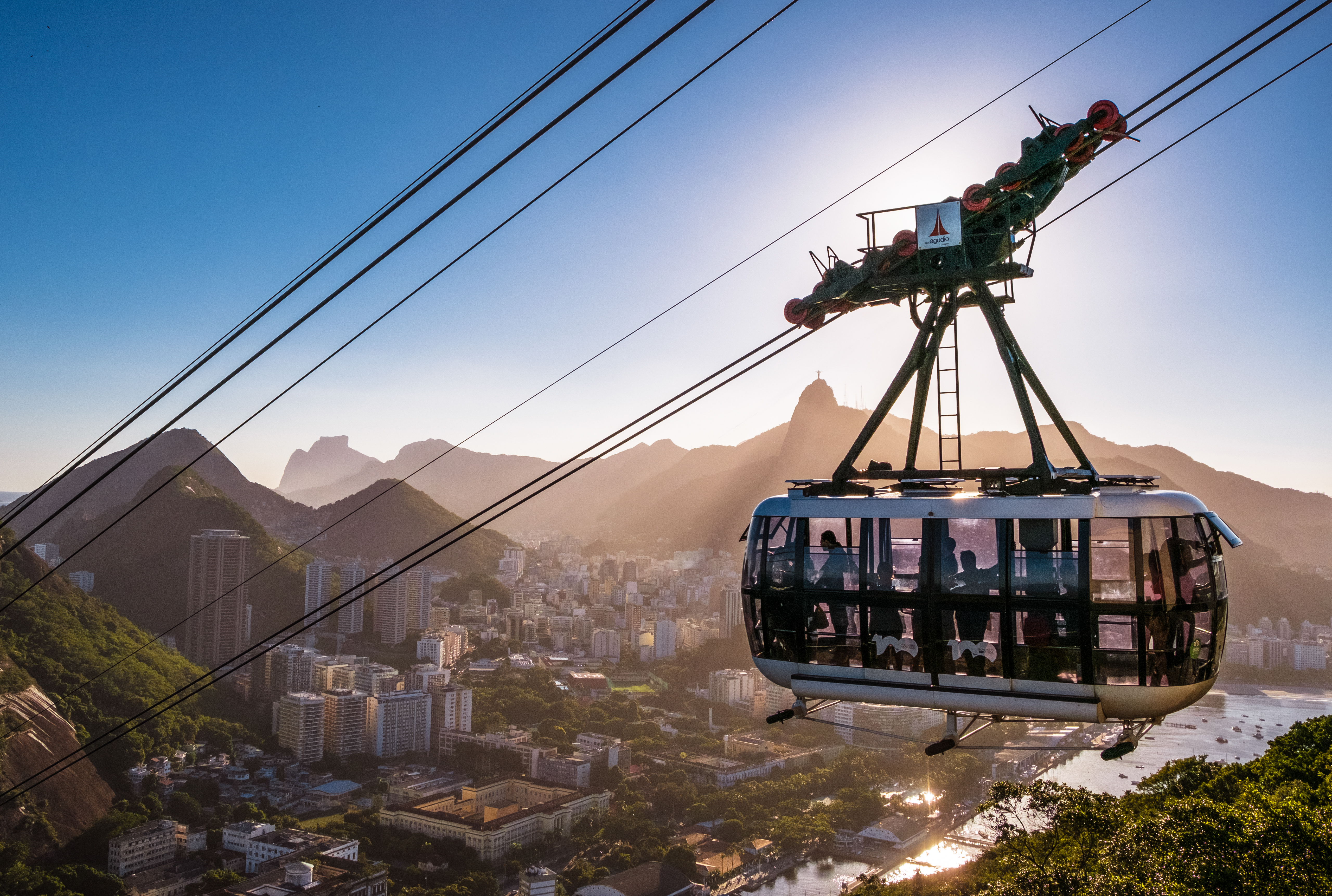 Gondola up over Rio De Janeiro