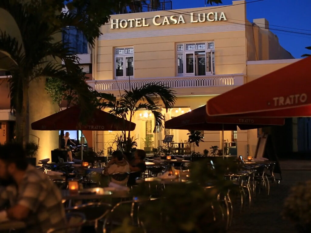 Exterior of Hotel Casa Lucia