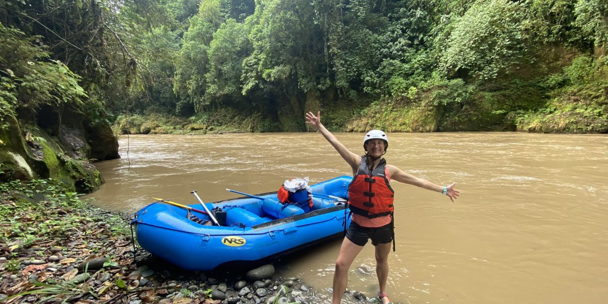 SPD on Pacuare River