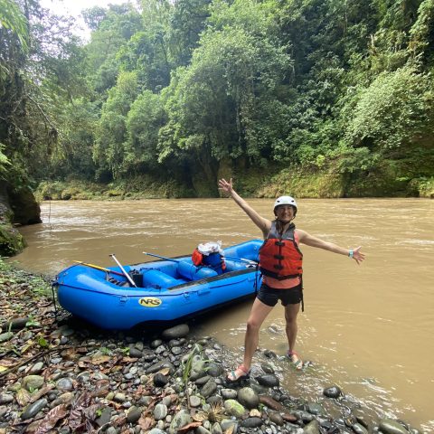 SPD on Pacuare River