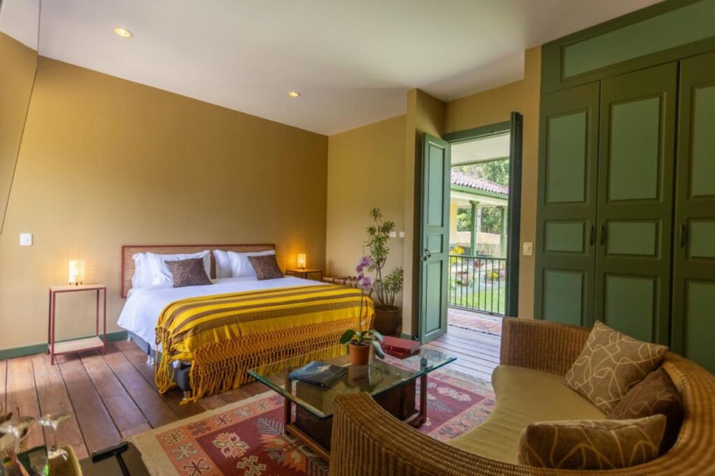 Colombia – Coffee Region – Sazagua Cocora Hotel – room