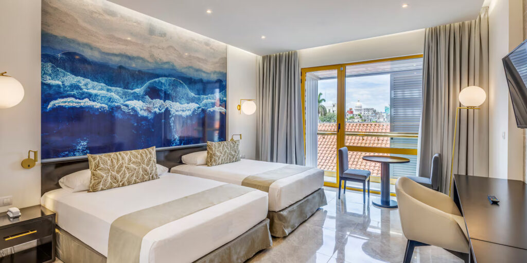 Cuba – Havana – Innside Habana Catedral – By Melia – bedroom