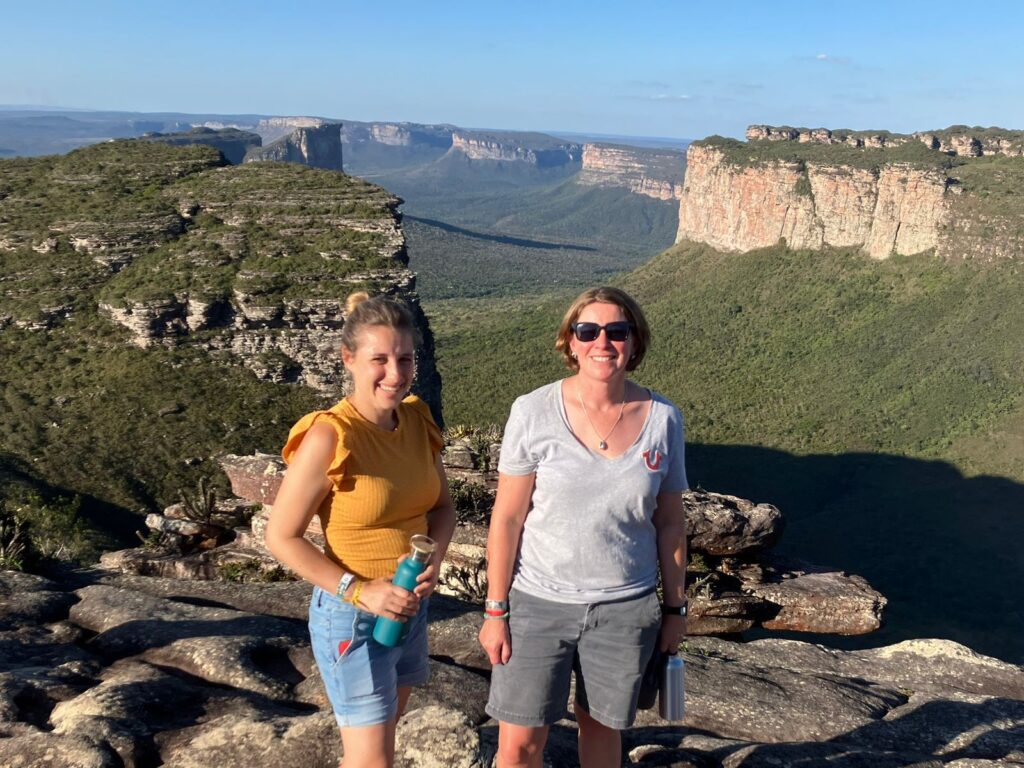 Travel experts Hannah Waterhouse and Alex Walker in Brazil's Chapada Diamantina