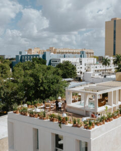View of the rooftop