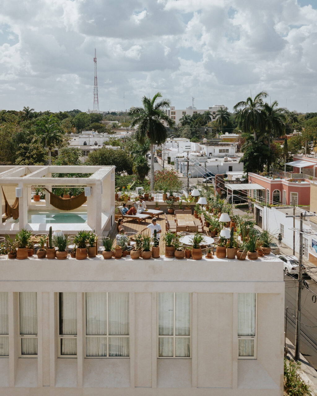 View of the rooftop