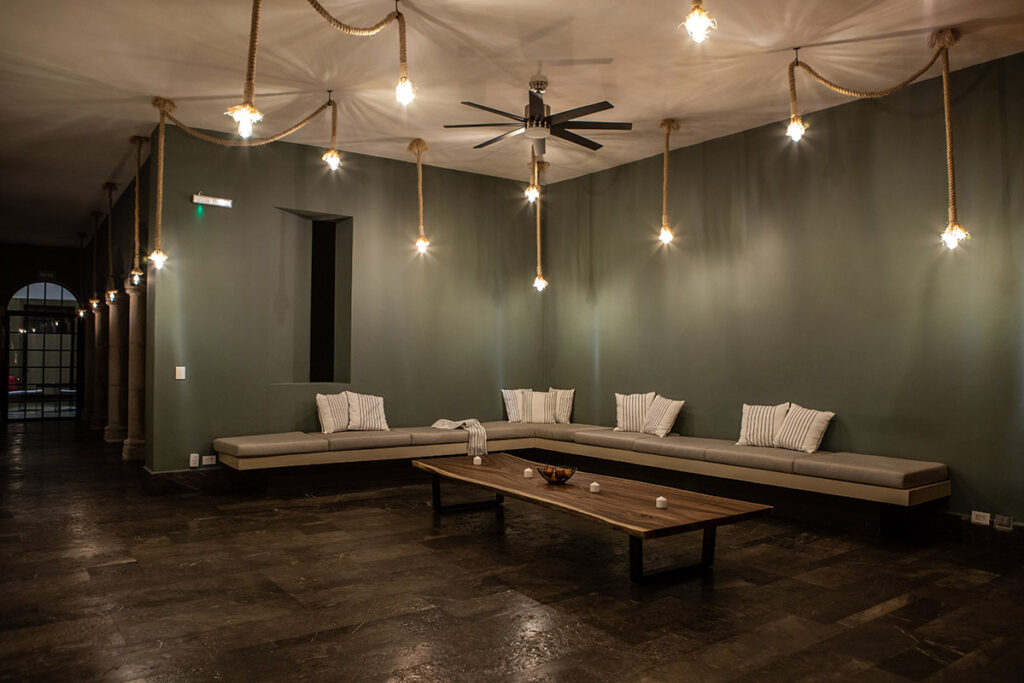 Hotel communal area