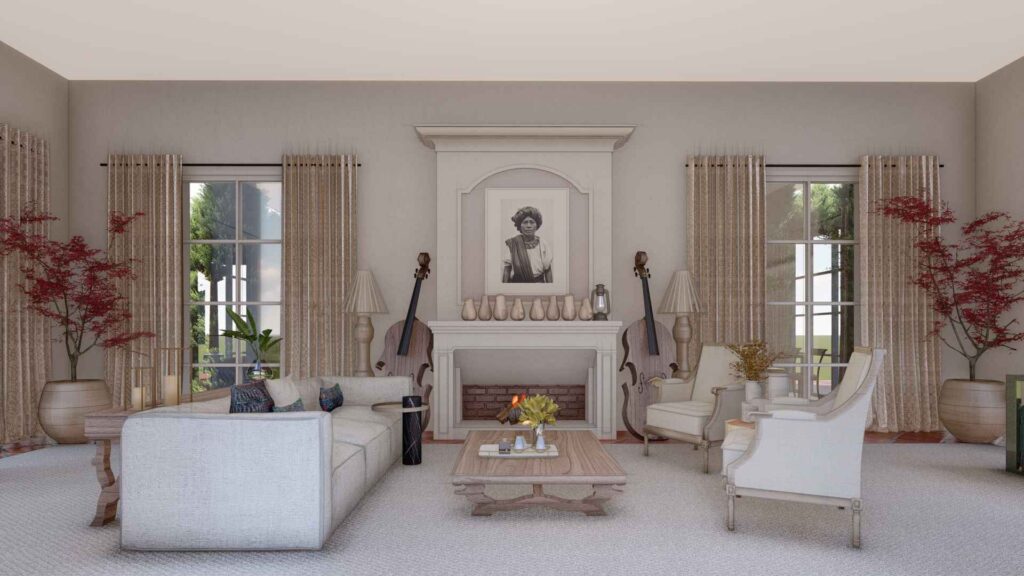 Villa Bokéh lounge