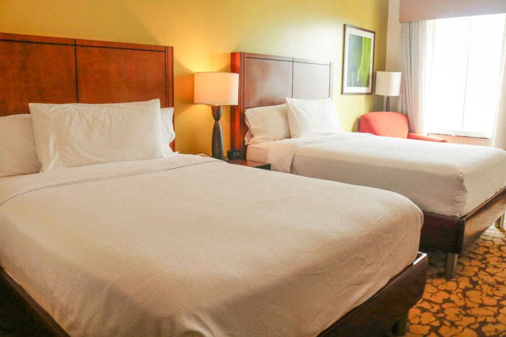 Hilton Garden Inn bedroom