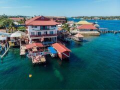 Divers Paradise aerial view