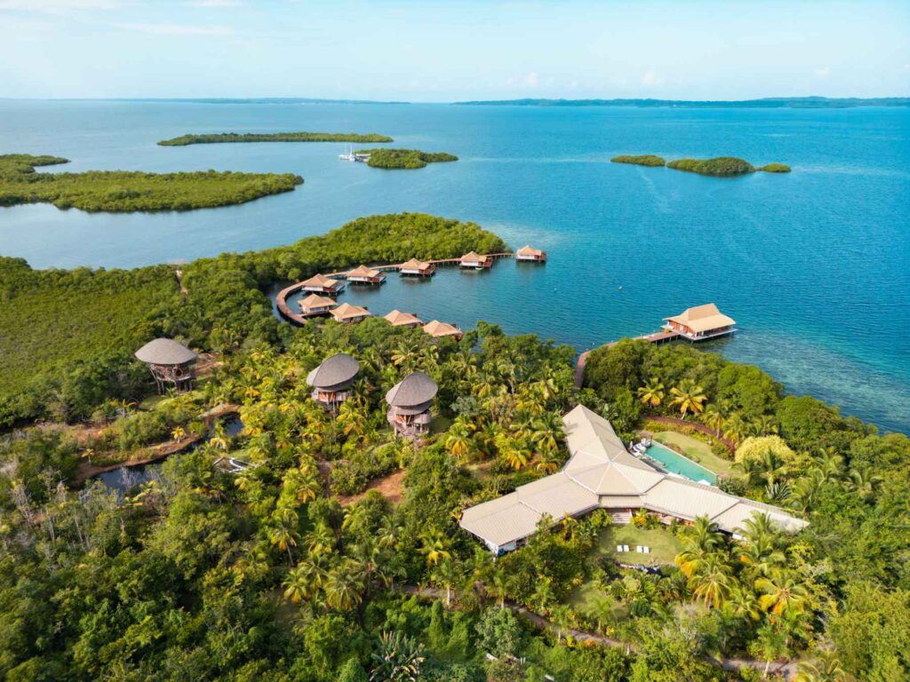 Nayara Bocas del Toro aerial photo