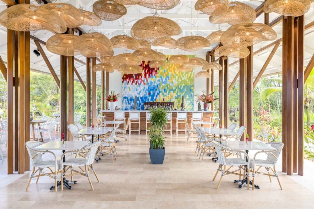 Nayara Bocas del Toro dining area