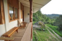 Mount Totumas Lodge balcony