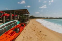 Pousada Tutabel beach activities - kayaking and SUP