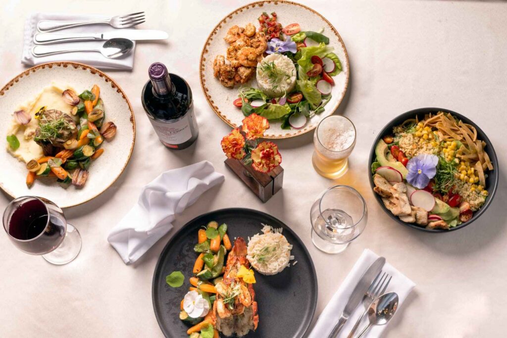 Hotel Los Pasos Antigua - delicious plates of food