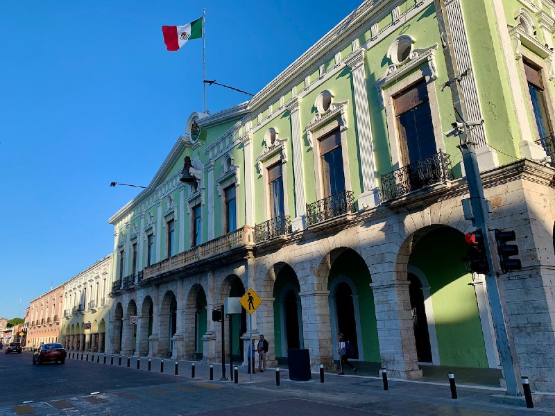 Streets in Merida, Mexico