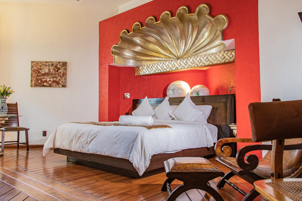 Bedroom at Casona de la China Poblana