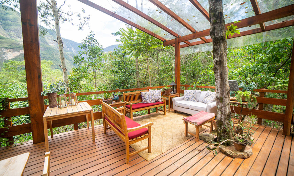 Peru – North – Accommodation – Gocta Natura Reserve – Deck