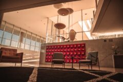 Reception area at Brasilia Palace