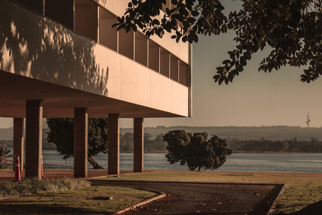 Exterior of Brasilia Palace