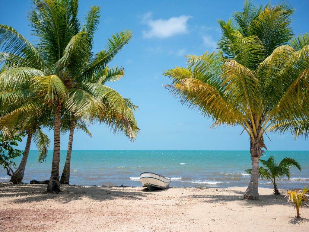 Beach in Belize