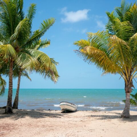 Beach in Belize