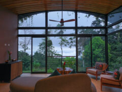 Living room at Origins Luxury Lodge