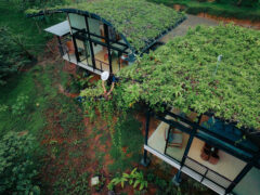 Origins Luxury Lodge villa outside view