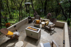 Outdoor seating at Koora Hotel