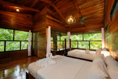 Junior treehouse at Maquenque Lodge