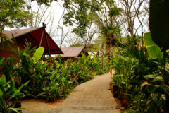 Walkway at Tocu Tent Camp