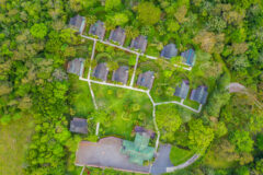 Aerial view of Tenorio Lodge