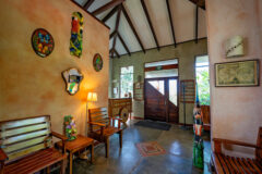 Lobby area at Tenorio Lodge
