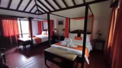 Bedrooms at Manatus Lodge