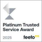 Feefo Platinum Trusted Service Award 2025