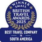 Best Travel Company to South America, British Travel Awards 2025