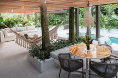 Suite terrace at Hacienda Bambus