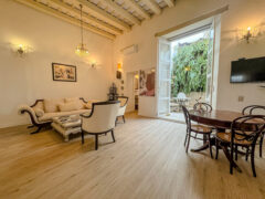 Lounge area at Hotel Don Pepe