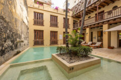 Pool area in Ananda Boutique Hotel