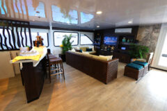 Ecuador – Galapagos – Accommodation – EcoGalaxy – Lounge