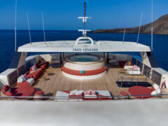 Ecuador – Galapagos – Accommodation – Galaxy Sirius – Deck
