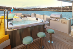Ecuador – Galapagos – Accommodation – Galaxy Stella – Jaccuzi