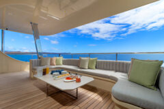 Ecuador – Galapagos – Accommodation – Monique – on Deck